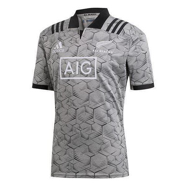 Camiseta de Entrenamiento Rugby All Blacks 2018 Gris